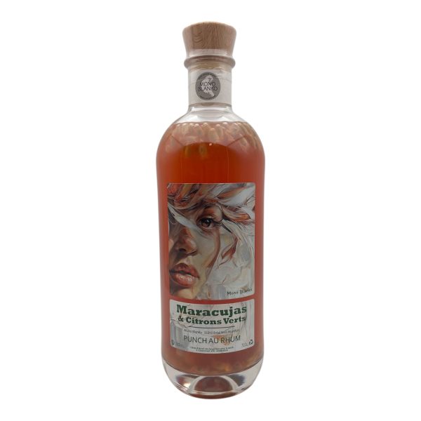cuvée éphémère d'été- rhum arrangé citron vert - rhum bio 70cl
